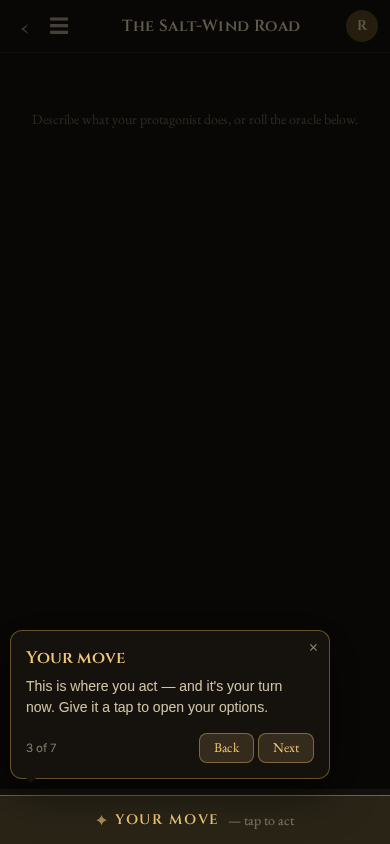 The oracle tip on mobile